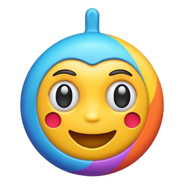 High resolution of toy sticker