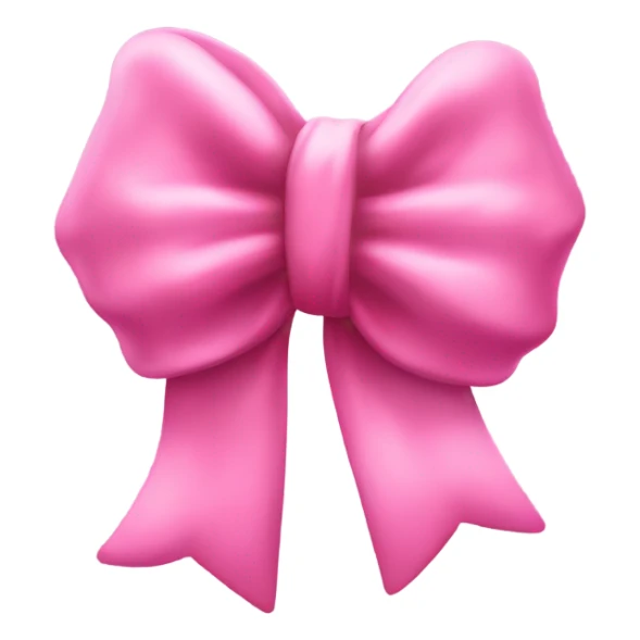 A pretty pink bow that’s very croquette ￼ sticker