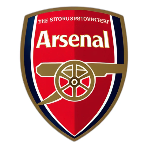 arsenal badge sticker