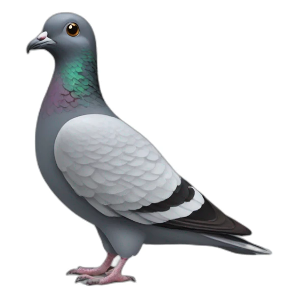 Pigeon sticker