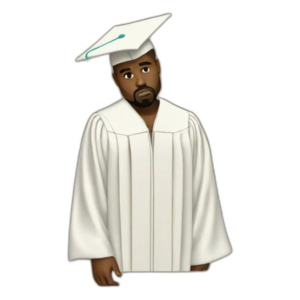 Kanye West Graduation album cover sticker