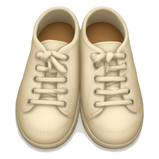 Zapatillas de andar por casa beige sticker