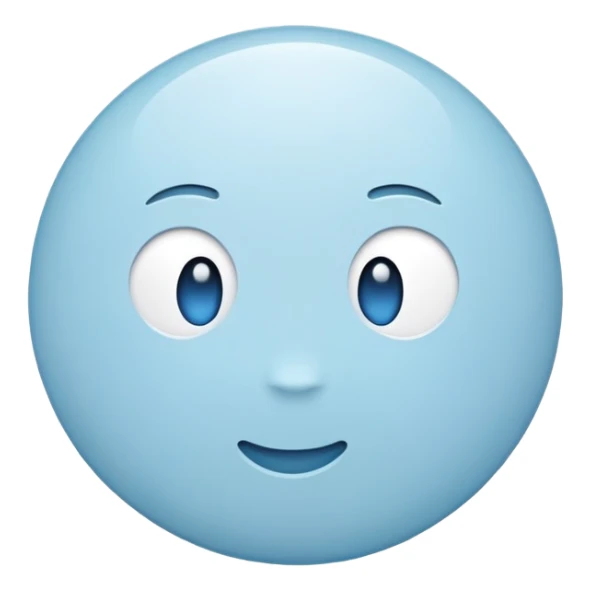 light blue spot of color sticker