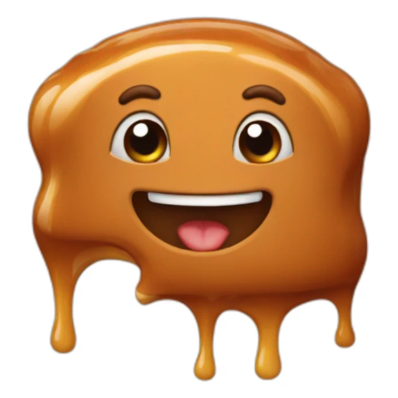 caramel sticker