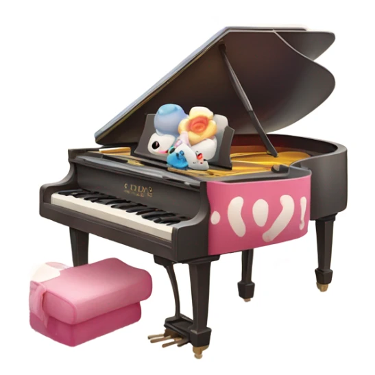 My Sweet Piano Sanrio character  sticker