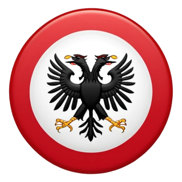 Make an albanian flag and put UÇK  on it with a circle  sticker