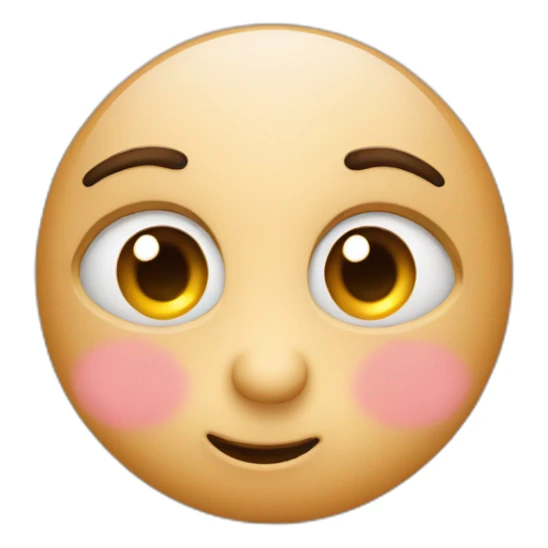 Emojie coeur dans les yeux sticker