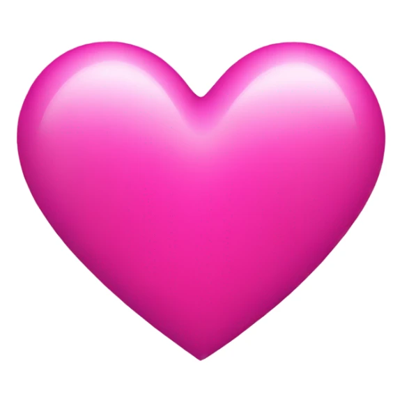 Pink heart sticker