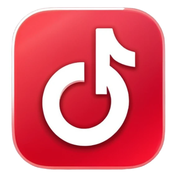 tiktok logo koji sija i ima transparentnu pozadinu sticker