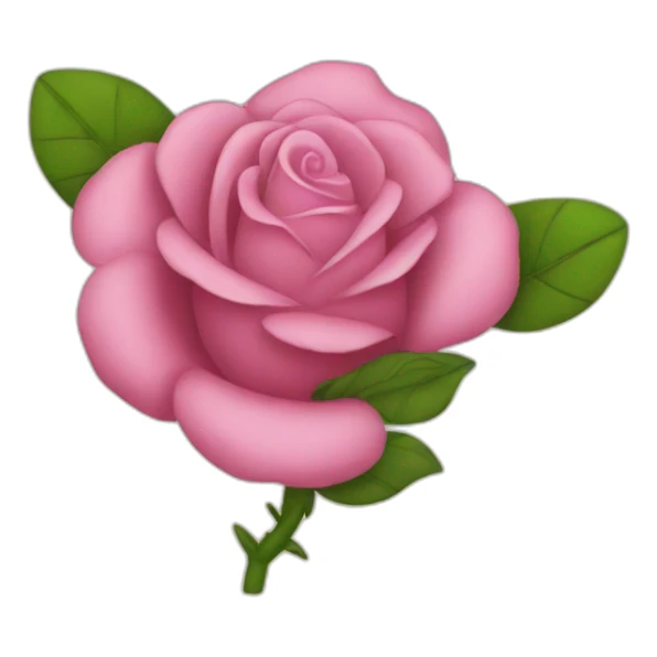 Stich rose sticker