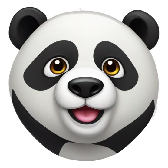 panda bear sticker