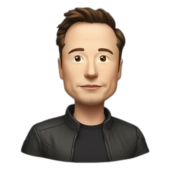 Elon-Musk-head sticker