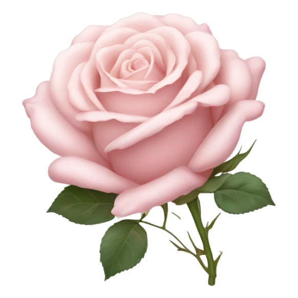 light pink rose light pink rose sticker