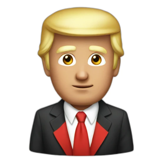 trump christmas sticker