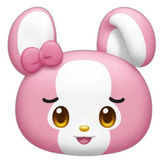 My melody from sanrio sticker