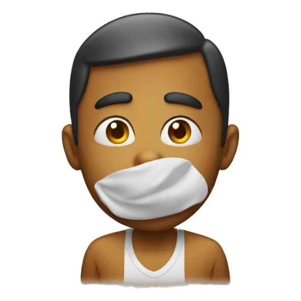 Emoji that blows kisses sticker