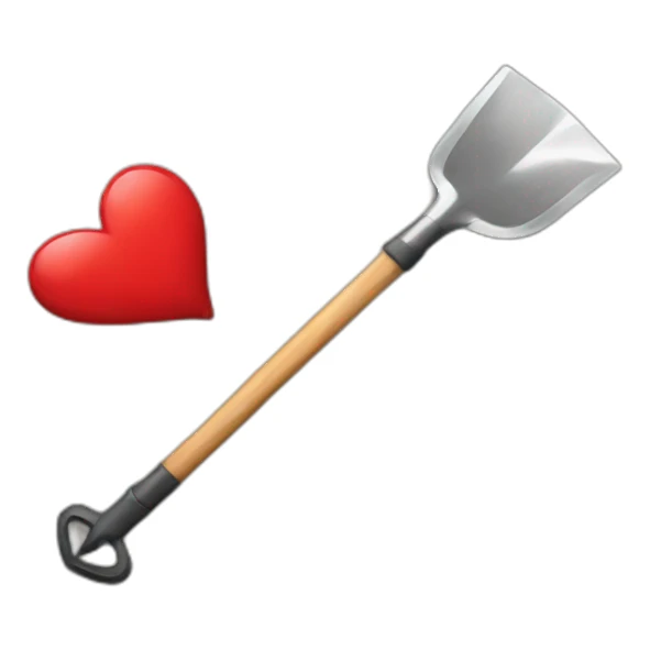 Spade-and-heart-trump sticker