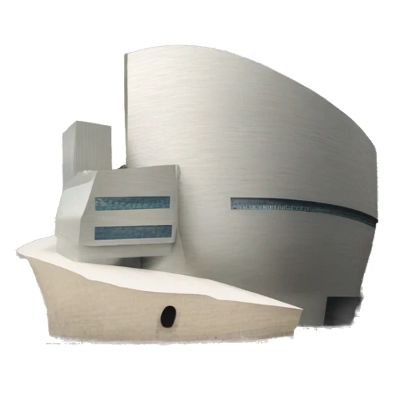 City of Bilbao with museum Guggenheim  sticker