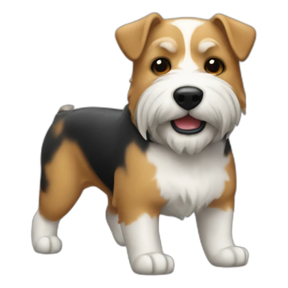 Martin terrier football sticker