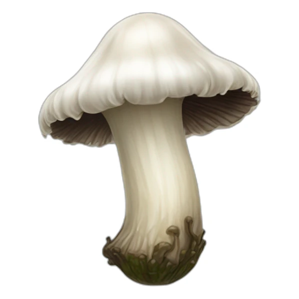 shaggy ink cap sticker