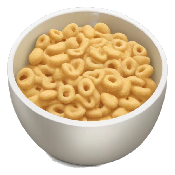 Bowl of cereal sticker