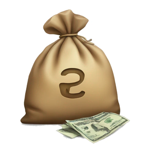 Bag of Money sticker
