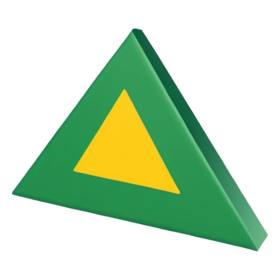 solo una bandera simple, un palo y una bandera verde triangular en forma de pico, sin emojis de cara encima sticker