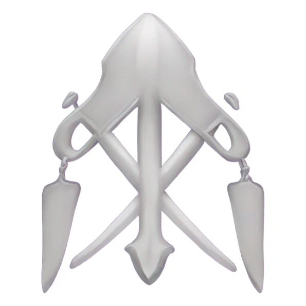 symbol for zoroastrianism on purple background sticker