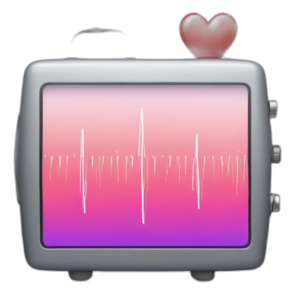 heart rate monitor sticker
