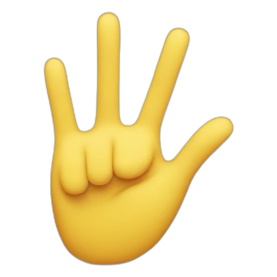 Ok hand symbol in front of a smiling face sticker