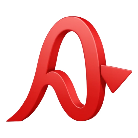 the number 36 on top of a graph with a downwards trajectory sticker