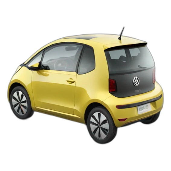 Volkswagen id3 on unicycle sticker