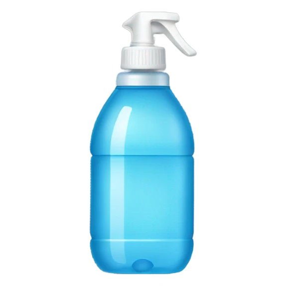Squirty bottle of water spray sticker