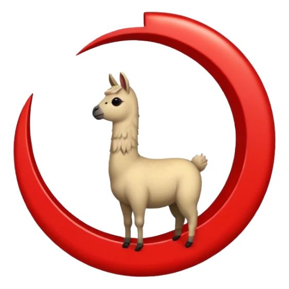 Emoji estilo vectorial de un sol rojo con llamas suaves alrededor, en el centro un círculo blanco con borde rojo y una letra “U” roja gruesa. Diseño simple, colores sólidos, sin texto adicional, fondo transparente, estilo emoji oficial. sticker