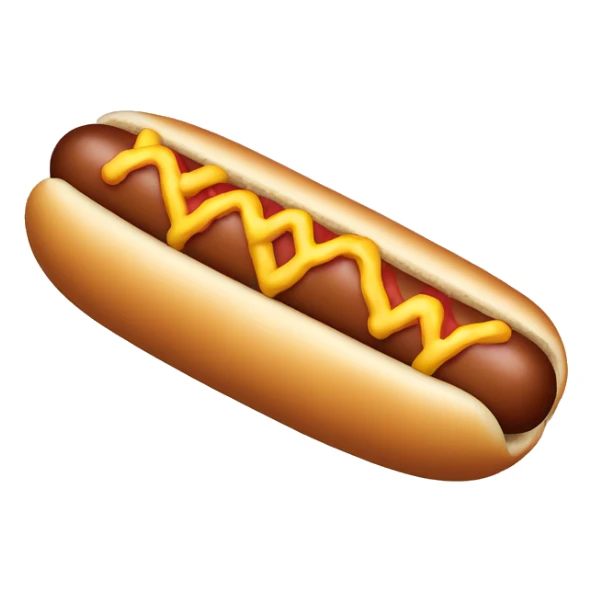 hot dog in the style of 8-bit video game  sticker