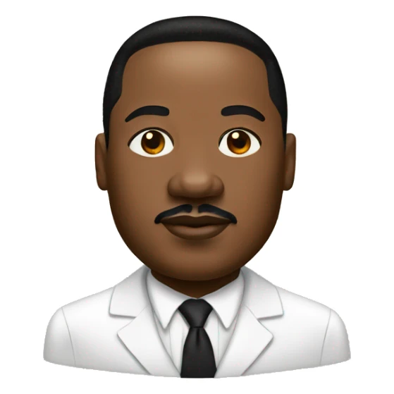 martin luther king sticker