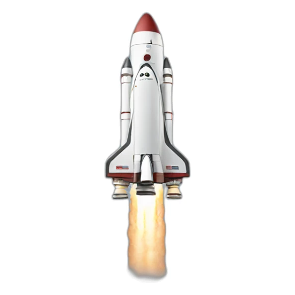 Elon rocket sticker
