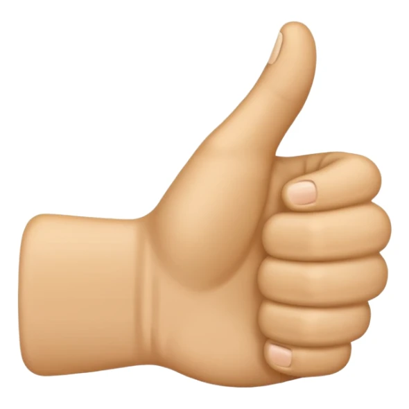 thumbs up emoji sticker