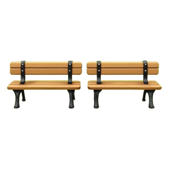 el parque pequeño de un pueblo sticker