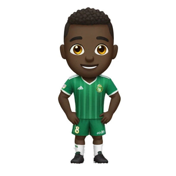 Vinicius con la camiseta del betis sticker