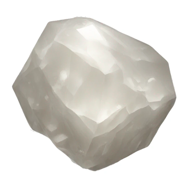 White quartz sticker