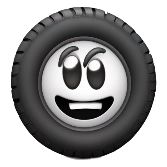 tire la langue en fermant un œil en faisant les cornes de hard rock sticker