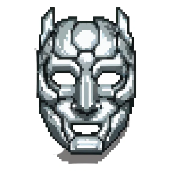 metal mask sticker