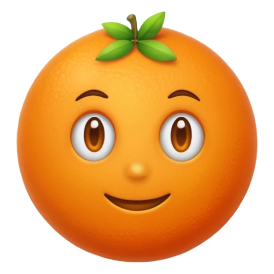 genere moi une seule orange sticker