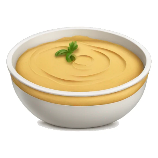 bowl of hummus sticker