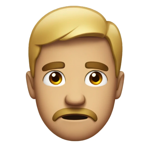 annoyed and disappointed emoji  sticker