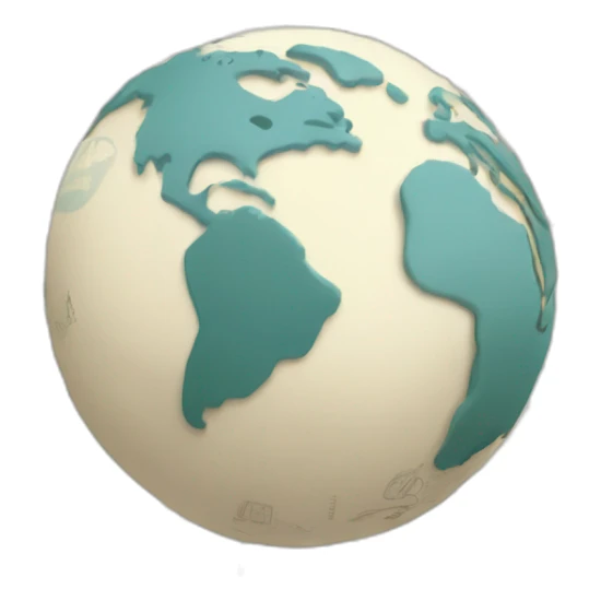 stick figures around the globe with free pale-s.tlne written on the globe sticker