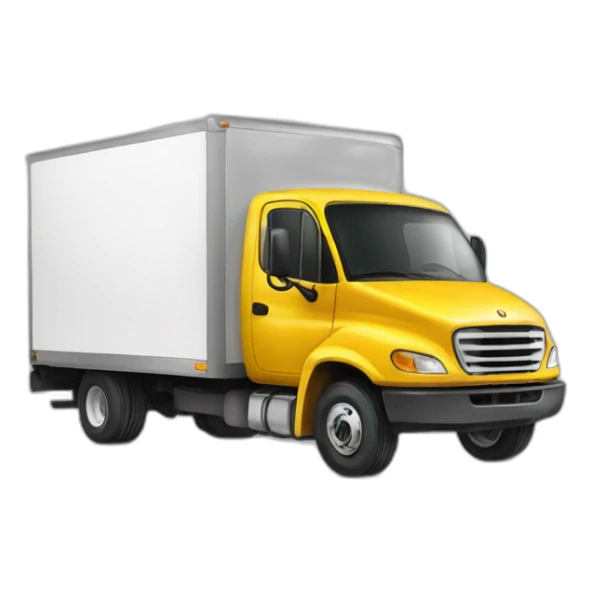 Light commercial vehicle and movers sticker