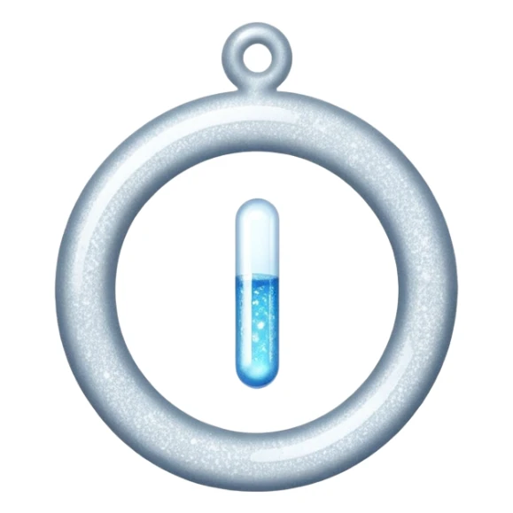 glitter white symbol of health + sticker