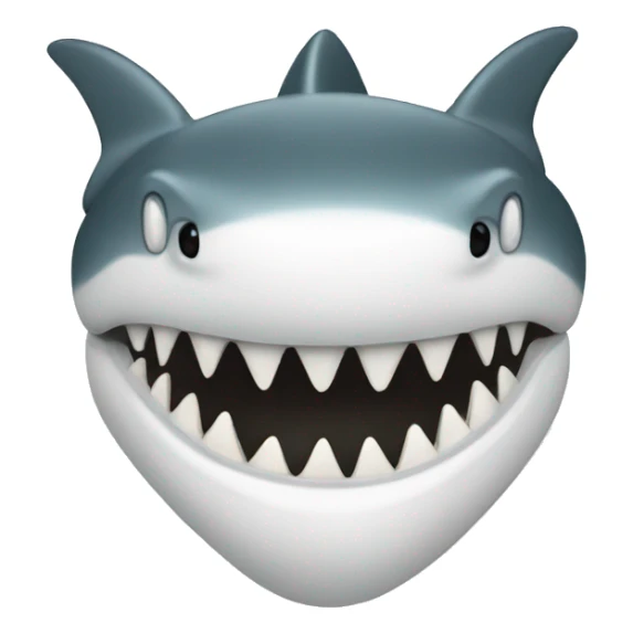 tooth of a shark sticker